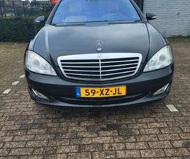 MERCEDES CLASSE S S 350 MERCEDES-BENZ S-KLASSE 3.5 S350 AUT 2007 ZWART MET SCHUIFDAK — MERCEDES-BENZ — MARKTPLAATS