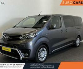 TOYOTA PROACE TOYOTA PROACE ELECTRIC VERSO L2 EXTRA RANGE COOL 75 KWH 9P P — TOYOTA — MARKTPLAATS