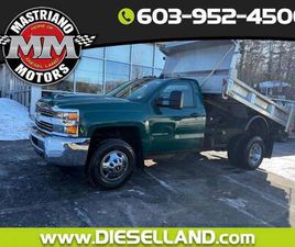 CHEVROLET SILVERADO 3500HD 2018 CHEVROLET CHEVY SILVERADO 3500HD 4X4 6.6L L5P DURAMAX DIESEL STAINLESS DUMP
