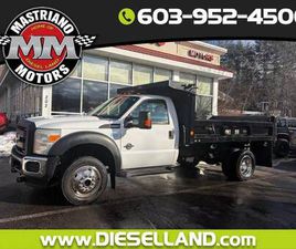2011 FORD SUPER DUTY F-550 DRW 4WD 6.7L POWERSTROKE DIESEL DUMP BODY 74K MILES!!