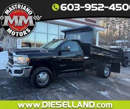 2020 RAM 3500 CHASSIS CAB 4X4 6.4L HEMI V8 GAS DUMP TRUCK ONLY 31K MILES!! **FIN