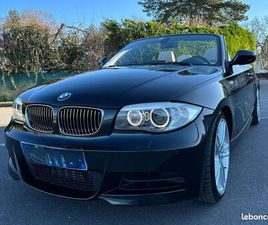 BMW SERIE 1 CABRIOLET 135 BMW SÉRIE 1 CABRIOLET 135I 306CH SPORT DESIGN DKG FULL OPTIONS