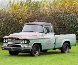 1960 DODGE D100 5.2 V8 PICKUP MANUAL