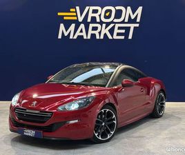 PEUGEOT RCZ FINITION TECHNOTEP / 1.6 156 - DÉTAILS R - AILERON ÉLECTRIQUE - GPS - SIÈGES SPORT R