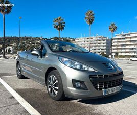 PEUGEOT 207 CC ROLAND-GARROS 1.6L VTI 120 CHEVAUX / BOÎTE AUTOMATIQUE / SELLERIE CUIR / SIÈGES CHAUFFANTS / FAIBLE KM