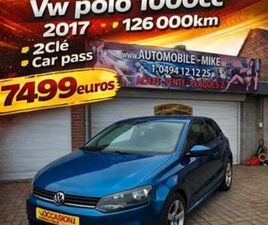 VOLKSWAGEN POLO ② VW POLO 1000CC 2017 126000KM — VOLKSWAGEN — 2EMEMAIN