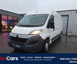 CITROEN JUMPER FOURGON 2.0 BLUEHDI 130 33 L3H2 BUSINESS