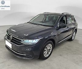 VOLKSWAGEN TIGUAN ALLSPACE 2.0 TDI SCR DSG 4MOTION LIFE DEL 2020 USATA A GENOVA