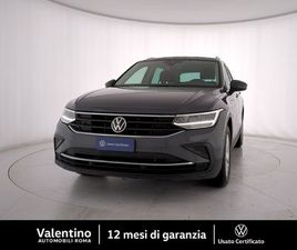 VOLKSWAGEN TIGUAN ALLSPACE 2.0 TDI SCR DSG 4MOTION LIFE DEL 2023 USATA A ROMA