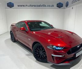FORD MUSTANG 5.0 V8 (449PS) AUTOMATIC GT 2DR FASTBACK.