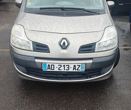 RENAULT MODUS RENAULT MODUS 105DCI 85 8V TURBO PHASE II