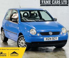 VOLKSWAGEN LUPO 1.7D S 3DR DIESEL MANUAL
