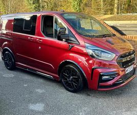 2022 FORD TRANSIT CUSTOM GT CARBON EDITION 2.0 ECOBLUE 185PS LOW ROOF D/CAB LIMITED VAN AUTO PANE...
