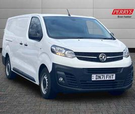2021 VAUXHALL VIVARO 2900 1.5D 100PS DYNAMIC H1 VAN VAN DIESEL MANUAL