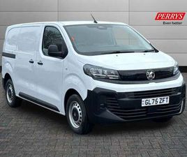 2025 VAUXHALL VIVARO 1.5 TURBO D 120 PRIME H1 VAN VAN MANUAL