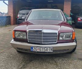 MERCEDES BENZ 420 SEL - USA 1988.