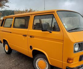 VOLKSWAGEN TRANSPORTER VW TRANSPORTER T3 FEVEREIRO/84