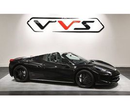 2013 FERRARI 458 SPIDER A VENDRE