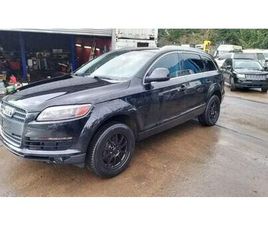 LEFT HAND DRIVE, AUDI Q7, 3.6 PETROL, AUTO, AIR-CON, 91,740 MILES, 7 SEATER 4WD