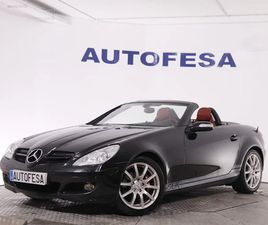 MERCEDES SLK SLK 200 CLASE SLK 200 KOMPRESOR 163CV 2P # CUERO, NAVY
