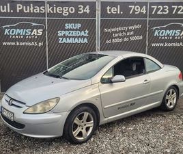 PEUGEOT 307CC 2.0B+LPG 136KM 2004 * KLIMATYZACJA EL SZYBY * TORUŃ TORUŃ • OLX.PL