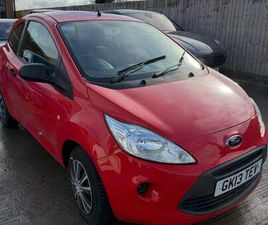 FORD KA FORD KA 1.2 STUDIO EURO 5 3DR PETROL MANUAL