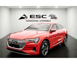 AUDI E-TRON SPORTBACK AUDI ETRON SPORTBACK 50 QUATTRO 313 FULL ELEC - 07/2022 26.630KM