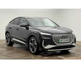 AUDI Q4 E-TRON 40 2023 AUDI Q4 E-TRON 150KW 40 82KWH S LINE 5DR AUTO ESTATE ELECTRIC AUTOMATIC