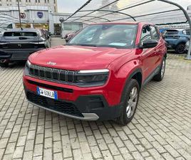 JEEP AVENGER 1.2 TURBO ALTITUDE FWD 100CV DEL 2024 USATA A MILANO