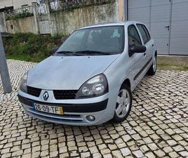RENAULT CLIO RENAULT CLIO 1.5 DCI 5 LUGARES MARÇO/02