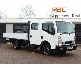 NISSAN NT400 CABSTAR 2.5 DCI 35.14 DROPSIDE 2DR DIESEL MANUAL L3 H1 (237 G/KM, 136 BHP)