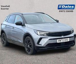 2023 VAUXHALL GRANDLAND GRANDLAND 1.2 TURBO GS LINE 5DR HATCHBACK HATCHBACK PETROL MANUAL