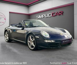 PORSCHE 911 CABRIOLET 997 CARRERA PORSCHE 911 CARRERA CABRIOLET 997 S CABRIOLET 3.8I TIPTRONIC S A ENTRETIEN COMPLET PORSCHE GARANTIE 12 MOIS