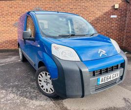 2014 CITROEN NEMO 1.3 HDI LX [NON START/STOP] PANEL VAN DIESEL MANUAL