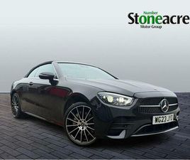 2.9 E400D AMG LINE NIGHT EDITION (PREMIUM PLUS) CABRIOLET G-TRONIC+ 4MATIC EURO 6 (START/STOP) 2DR