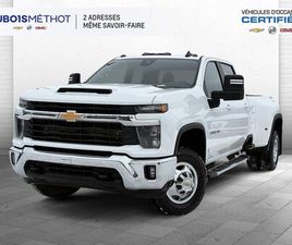CHEVROLET SILVERADO 3500HD CREW CAB LT, DOUBLE ROUE DURAMAX V8 6.6L DIESEL 4X4 CO