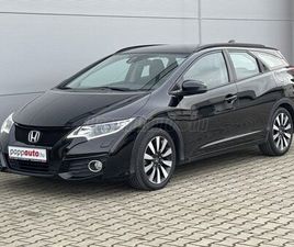 HONDA CIVIC TOURER 1.8 ELEGANCE NAVI / TOLATÓKAMERA / NAVI / SÉRÜLÉSMENTES / VÉGIG SZERVIZELT /