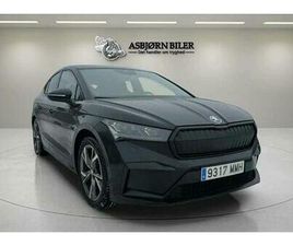 SKODA ENYAQ COUPE 2023 ŠKODA ENYAQ IV 80 SPORTLINE COUPE BAGHJULSTRÆK AUT 5D 18.000 KM KR 314.800
