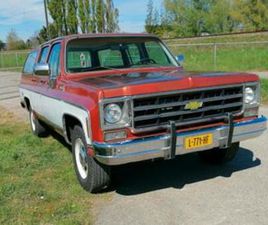 1978 CHEVROLET SUBURBAN 454 BIGBLOCK 7,4L — OLDTIMERS — MARKTPLAATS