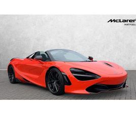 MCLAREN 720S SPIDER V8 2DR SSG AUTO