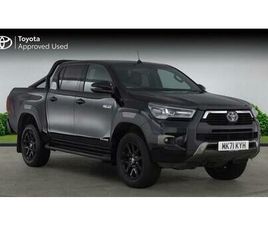 TOYOTA HILUX DOUBLE CABINE TOYOTA HILUX INVINCIBLE X PICKUP'S 2.8 D-4D INVINCIBLE X AUTO 4WD EURO 6 (START/STOP) 4DR