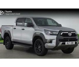 TOYOTA HILUX DOUBLE CABINE TOYOTA HILUX INVINCIBLE X PICKUP'S 2.8 D-4D INVINCIBLE X AUTO 4WD EURO 6 (START/STOP) 4DR
