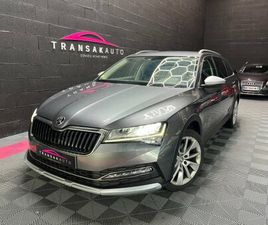 SKODA SUPERB COMBI 2.0 TDI 200 SCR DSG7 4X4 SCOUT / RIEN A PREVOIR / 1ERE MAIN / ATELLAGE /