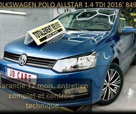 VOLKSWAGEN POLO POLO 1.4 CR TDI ALLSTAR ??GARANTIE 1 AN CTOK??
