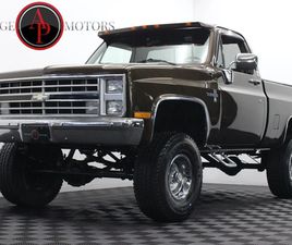 1987 CHEVROLET R10 4X4 AC RESTORED WITH 350 V8 AUTO!