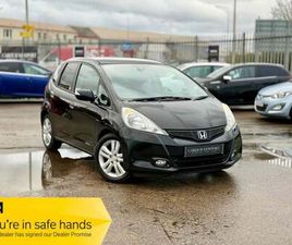 HONDA JAZZ 2012 HONDA JAZZ 1.4 I-VTEC EX-T CVT EURO 5 5DR HATCHBACK PETROL AUTOMATIC