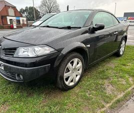 RENAULT MEGANE COUPE 2009 RENAULT MEGANE 1.6 PRIVILEGE VVT (111BHP) COUPE CONVERTIBLE 2D PROACTIVE AUTO