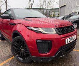 RANGE ROVER EVOQUE 2.0 TD4 HSE DYNAMIC CONVERTIBLE 2DR DIESEL AUTO 4WD EURO 6 (START/STOP)