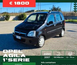 OPEL AGILA 1.3 CDTI FASHION LINE