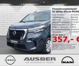 NISSAN NV300 KOMBI L1H1 2,8T 2SCHIEBETÜREN 2HECKTÜREN 9